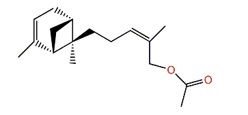 alpha-trans-Bergamotol acetate